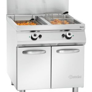 Gas-Standfritteuse, 2 Becken