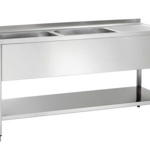 Spüle 700, B 1600, 2 Becken LI