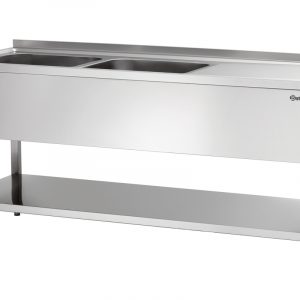 Spüle 700, B 1800, 2 Becken LI