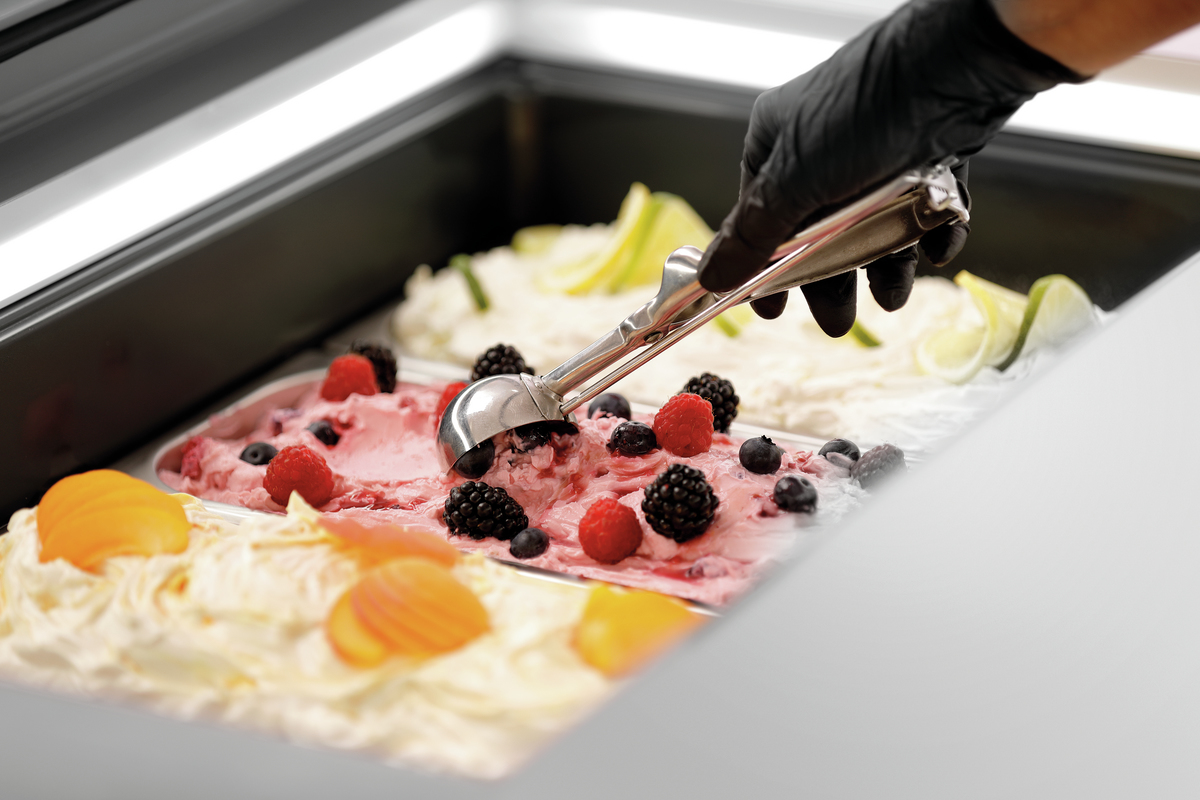 Eisvitrine 4x6,5L-F – Bild 4