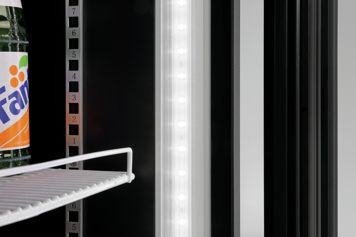 Glastürenkühlschrank 300L – Bild 3